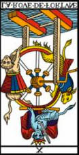 la ruota della fortuna carta tarocchi
