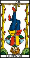 l'impiccato carta tarocchi